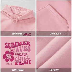 Sweats à capuche imprimés en relief de haute qualité, élégants, vente en gros, nouveaux modèles, sweats à capuche imprimés en relief à bas prix - Product Image 5