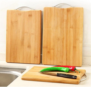 Tabla de Cortar Grande de Bambú Grueso y Ligero, Tabla de Cocina Premium, Duradera, Apta para Lavavajillas, Tabla para Preparar Alimentos - Product Image 1