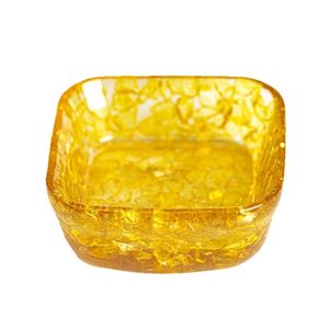 Bol en résine asymétrique effet tourbillon de perles sablées, finition brillante, fait main, écologique, durable, compatible lave-vaisselle, personnalisable, idéal pour les fêtes - Product Image 1