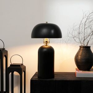 Lampada da Tavolo in Ceramica 13X13X22.5 per Soggiorno e Camera da Letto, Decorazione per Casa e Tavolo - Product Image 1