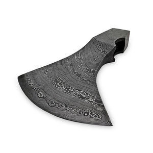 Cabeza de Hacha de Acero de Damasco Hecha a Mano, Construcción de Acero Sólido - Product Image 3