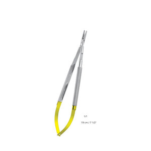 INSTRUMENTS CHIRURGICAUX IAA IAA-MNH-560 Porte-aiguilles micro réutilisable en acier inoxydable 19 23 25 cm Instrument chirurgical certifié CE - Product Image 4