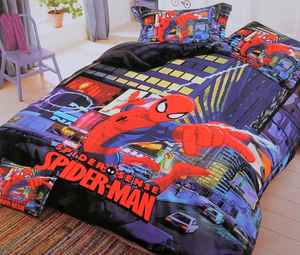 Parure de draps imprimée 3 pièces de qualité supérieure, taille Queen, collection Kidzee élégante, avec 2 taies d'oreiller, pour l'hôtellerie et l'élégance de la chambre. - Product Image 1