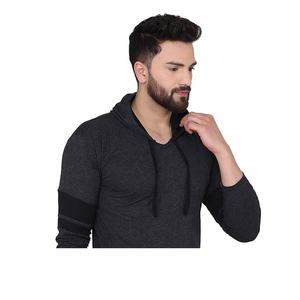 Sweat à capuche d'hiver décontracté pour hommes du fabricant d'usine Conception de logo personnalisé Coton Polyester mélangé solide multicolore Polaire de taille 6XL - Product Image 6