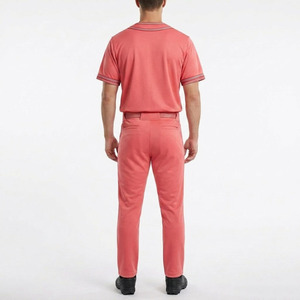 Maillot de baseball personnalisé imprimé sur le devant, maillot sublimé de qualité supérieure avec passepoil, respirant et anti-humidité pour équipes sportives masculines - Product Image 2