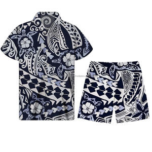 Conjunto de pantalones cortos deportivos de verano de algodón 100% para hombre, camiseta y pantalones cortos lisos de peso pesado de 300g, trajes de chándal informales de tamaño XL para gemelos personalizados - Product Image 2