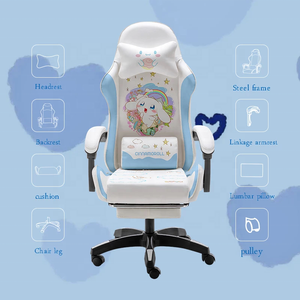 <span class=keywords><strong>Silla</strong></span> <span class=keywords><strong>Gamer</strong></span> de Anime Japonés con Estampado Colorido, <span class=keywords><strong>Silla</strong></span> de Computadora con Diseño de Macaron, Linda y Kawaii para Dormitorio de Niña, <span class=keywords><strong>Silla</strong></span> <span class=keywords><strong>Gamer</strong></span> de <span class=keywords><strong>Cinnamoroll</strong></span> - Product Image 5