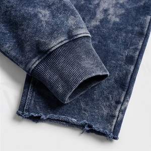 Manufacturer Acid Wash <b>Tracksuit</b> Customized Color All Size New Style For Men Gym Workout Athletic Activewear Joggers Set - Product Image 6