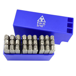 ชุดตัวอักษรเหล็กเยอรมัน YOUNG CYCLE YC 614-5 ขนาด 5 มม. ความแข็ง HRC 58-62 องศา 27 ชิ้น/ชุด - Product Image 1