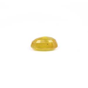 พลอยแซฟไฟร์สีเหลืองทรงรีขนาด 3.85 กะรัต สำหรับเครื่องประดับชั้นดี - Product Image 3