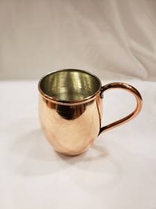 Mug Moscow Mule classique en cuivre avec poignée, idéal pour la maison et la cuisine – Tasse et mug à eau en cuivre en promotion - Product Image 4
