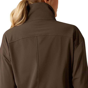 Chaqueta Softshell Impermeable y Cortavientos para Mujer, Diseño Acolchado con Cremallera y Estampado Personalizado, Transpirable, de 3 Capas de Microfelpa, para Invierno - Product Image 4
