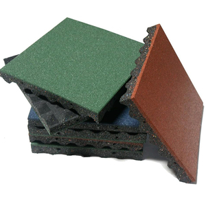 Tapis de sol en caoutchouc pour protection plastique, tapis de sol en caoutchouc pour salle de sport et fitness, 15mm 20mm 30mm, revêtement de sol en vinyle - Product Image 1