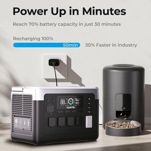 OUKITEL P1000 สถานีพลังงานสำรองแบบพกพา 1800W 1024Wh แบตเตอรี่ เครื่องกำเนิดพลังงานแสงอาทิตย์ พร้อมระบบชาร์จไร้สาย แบตเตอรี่สำรองพลังงานสำหรับใช้ในบ้าน - Product Image 5