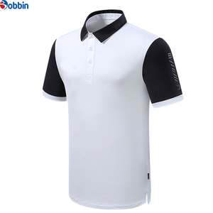 Customized <b>Polo</b> Shirt <b>Sports</b> Private Label Golf <b>Polo</b> Shirts Men's Short Sleeve <b>Polo</b> Shirt White Black Color Blocked <b>Sport</b> Top - Product Image 2
