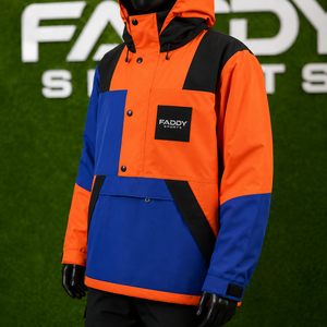 Veste de ski imperméable personnalisée pour homme, vêtements de snowboard thermiques d'hiver, coupe-vent, vêtements de sport d'extérieur, veste à capuche, anorak, manteau de ski - Product Image 6