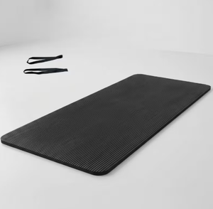 Colchoneta Gruesa para Ejercicio en Casa, Yoga y Gimnasio, Negra, Antideslizante, 200cm x 80cm - Product Image 4