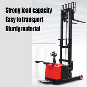 Máquina apiladora de palés para peatones portátil, apilador de palés de carga automática de 1,5 toneladas y 4m - Product Image 5