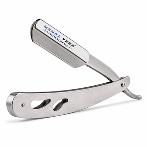 Navaja de Afeitar Profesional de Acero Inoxidable de Alta Calidad, Marca Razor Factory, para Salón, Hogar y Afeitado Masculino - Product Image 1