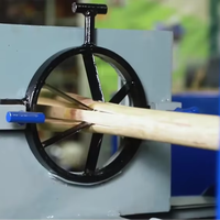 Machine à fendre le bambou automatique 10FT, robuste et haute efficacité, pour la fabrication de bâtonnets et la production d'Agarbati