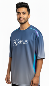 T-shirt décontracté pour homme, style streetwear, surdimensionné, sublimation, vêtements tendance - Product Image 5