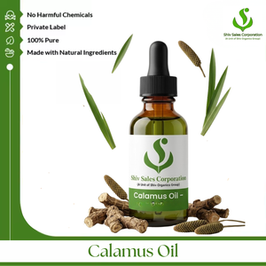 Fresh Calamus Essential Oil Exporter Providing Premium Bulk Packaging Options for International Cosmetic Manufacturers Personal - Product Image 1