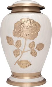 Distinctive Adult Aluminum Cremation Tribute <b>Ash</b> Container Funeral Memorial <b>Keepsake</b> With Smooth Polished Exterior - Product Image 6