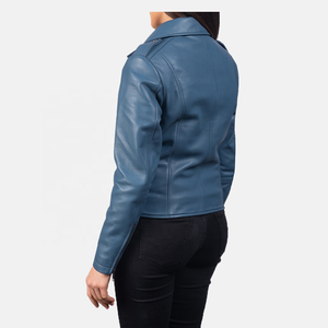 Chaqueta de Piel de Oveja para Mujer, Última Moda, Transpirable, Antiarrugas, Impermeable, Ecológica, de Primera Calidad, Ligera, con Rayas Invernales - Product Image 6