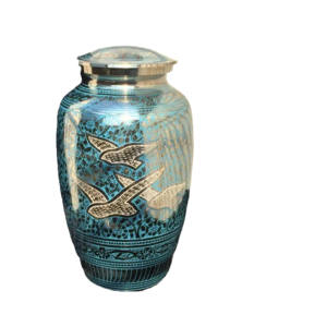 Venta caliente Urnas de cremación funeraria de metal para adultos Urnas de cremación de precios bajos para cenizas humanas - Product Image 4