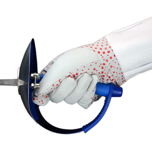 Gants d'escrime professionnels pour hommes, protection durable, poignée élastique, manchettes respirantes, confortables, pour l'entraînement à l'escrime - Product Image 3