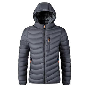 Customized Mens Winter Puffer Jacket Warm Windproof Hooded <b>Bubble</b> <b>Coat</b> Heavy Weight Quilted Outdoor Parka Jacket Manufacturer - Product Image 3