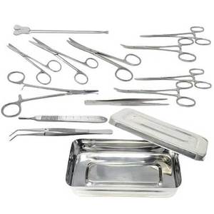 ชุดเครื่องมือผ่าตัดขนาดเล็กพื้นฐาน 13 ชิ้น ทำจากสแตนเลส สำหรับการผ่าตัดในโรงพยาบาล - Product Image 5