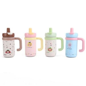 750ml Insulated Handle 316 Stainless Steel Thermos Cup for <b>Women</b> with Straw - Product Image 1