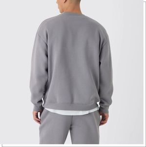 เสื้อสเวตเชิ้ตผ้าฝ้ายขนาดใหญ่พิเศษแบบสั่งทำพิเศษสำหรับผู้ชาย ปักโลโก้ ระบายอากาศได้ดี สวมใส่สบาย ปรับแต่งได้ - Product Image 2