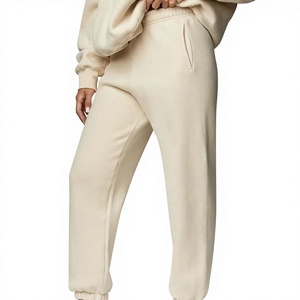 Conjunto Deportivo de Sudadera con Capucha y Pantalones Jogger para Mujer, Diseño 2 en 1, Color Sólido, Ligero, Transpirable, de Poliéster/Algodón, Corte Holgado Informal - Product Image 5