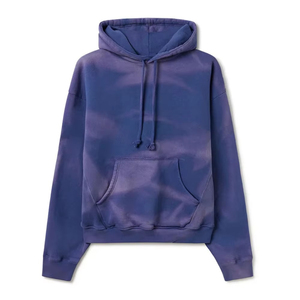 เสื้อฮู้ดดี้ผู้ชายแบบสวมหัว แขนยาว สีพื้น สไตล์สตรีทแวร์ ผลิตตามสั่ง (OEM) เนื้อผ้าฝรั่งเศสเทอร์รี่ 100% คอตตอน หนานุ่ม ใส่สบาย ทรงลำลอง - Product Image 1