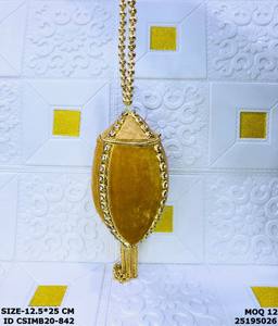 Craftstages Handmade Metal Velvet <b>Clutch</b> Evening Bag Wedding Fashionable <b>Pearl</b> Heart Pattern Satin Lining Flap Closure - Product Image 5