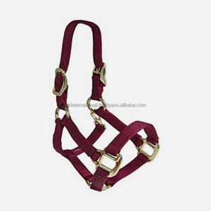High Grade Equestrian Equipment Horse Halter Wholesale Customized Nylon Equestrian Horse Racing Halter and accessories - Product Image 6