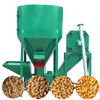 Broyeur-mélangeur d'aliments pour volailles, machine de broyage et de mélange pour la transformation des aliments pour poulets, porcs et bovins, durable et efficace