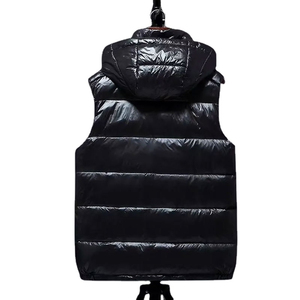 <b>Top</b> Selling Custom Puffer Vest for Men Winter Puffer Vest <b>Bubble</b> Coat Thick Quilted Breathable Cotton Padded Puffer Vests - Product Image 6