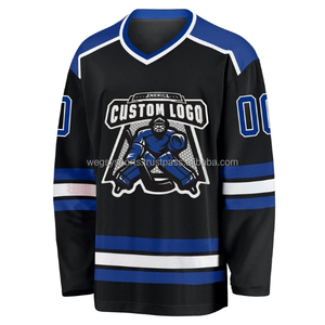 Venta al por mayor personalizado Toronto Hockey Jersey de alta calidad transpirable malla uniforme sublimación tecnología de impresión OEM ropa de hockey sobre hielo - Product Image 2