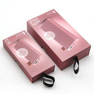 Custom Recyclable Magnetic Closure Drawer <b>Box</b>, 4-Color Printed Fashion Brand Packaging for Power Bank & Digital Electronics - Product Image 6