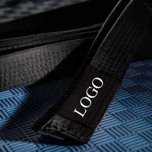 Venta Directa de Fábrica, Cinturón de Artes Marciales de Taekwondo, Karate, Judo, Jiu Jitsu Brasileño, Bjj, con Logotipo Personalizado Bordado - Product Image 3
