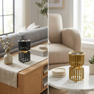 Modern Metal Incense <b>Burner</b> Aromatic Diffuser for Home Decorative Ramadan Collection in Different Finishes with Customization - Product Image 4