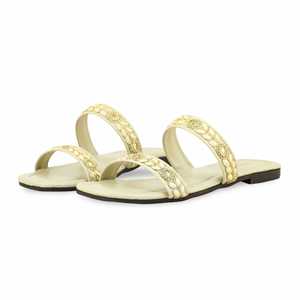 Pantoufles de sport crème décontractées pour femmes CL1915 - Product Image 3