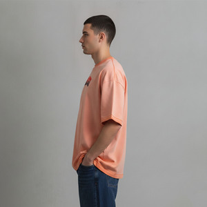T-shirt streetwear personnalisé avec logo OEM, haute qualité, effet délavé, vintage, déchiré, effet soleil, 100% coton, pour homme - Product Image 5