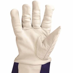 Gants de soudage en cuir durables, protection de sécurité, résistance à la chaleur, imperméables, antidérapants, sans silicone, sans poudre, personnalisables - Product Image 6