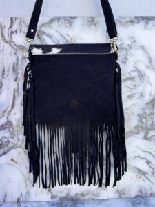 Sac à main en cuir de vachette à franges en fourrure de designer pour femmes, sac à bandoulière en cuir de vachette à franges en fourrure, sac à main élégant, cadeaux - Product Image 4