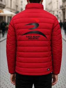 Chaquetas Acolchadas de Invierno Personalizadas, Casuales, con Cierre Frontal, Bolsillos, Transpirables, con Capucha, de Alta Calidad, del Mejor Fabricante - Product Image 2