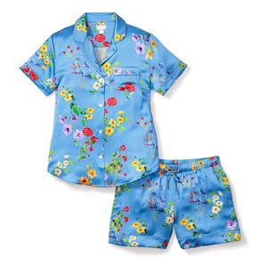 Sleepwear Ladies Pajamas Set for Women Custom Printing Sublimation Sleepwear Shorts & <b>Pants</b> Pajama Set Nighty Women's Sleepwear - Product Image 5